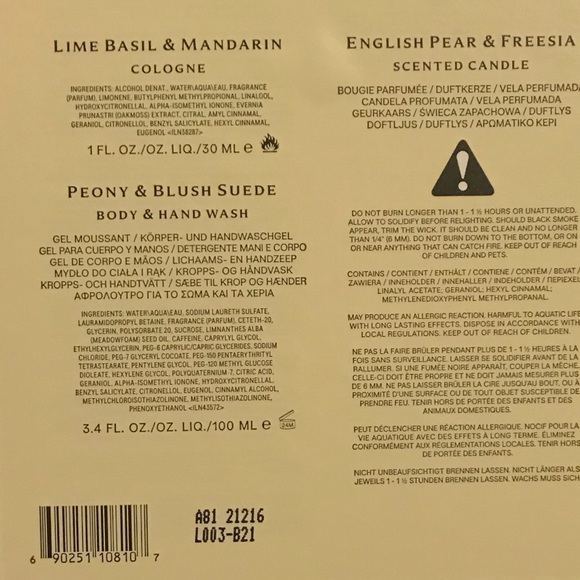 Jo Malone Essentials Collection Gift Set w/ FREE Samples - Picture 6 of 7